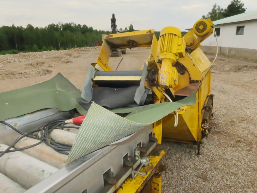 4147 Tong peal Kartoffelwaschmaschine mit Trockner