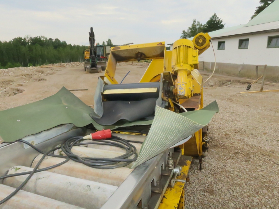 4147 Tong peal Kartoffelwaschmaschine mit Trockner