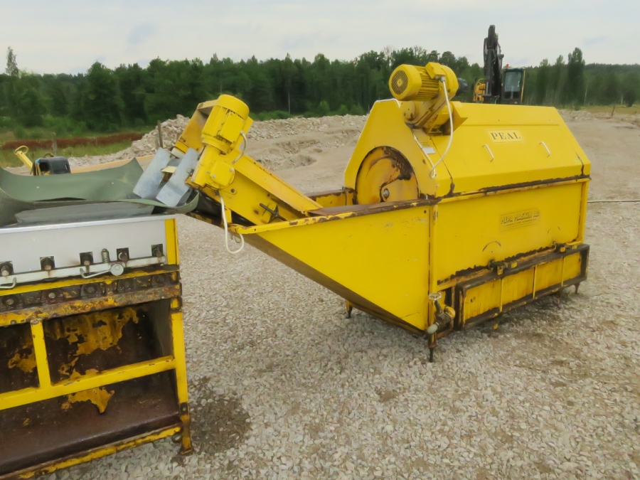 4147 Tong peal Kartoffelwaschmaschine mit Trockner