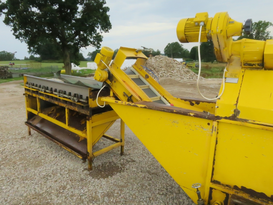 4147 Tong peal Kartoffelwaschmaschine mit Trockner