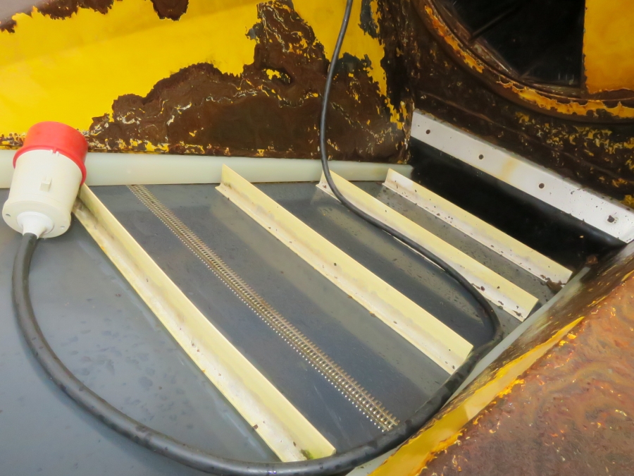 4147 Tong peal Kartoffelwaschmaschine mit Trockner