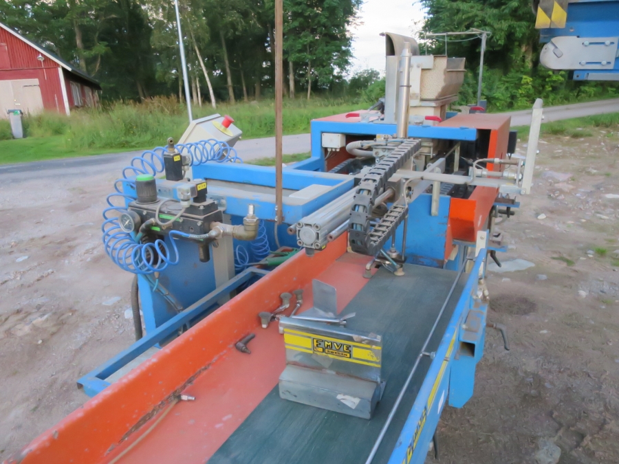 4165 EMVE BE 5000 Papiermaschine + EMVE Doppelwaage