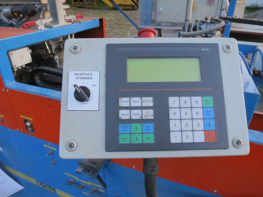 4165 EMVE BE 5000 Papiermaschine + EMVE Doppelwaage