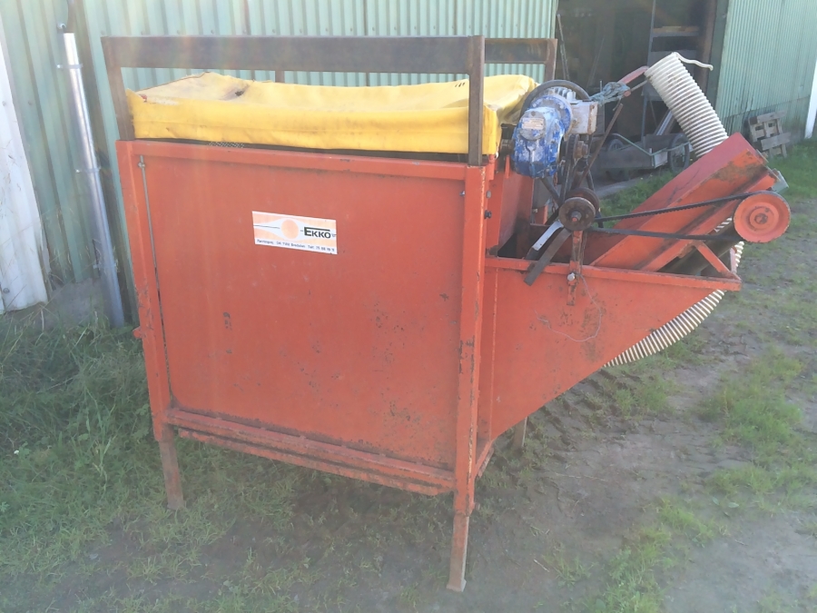 4173 EKKO Kartoffelwaschmaschine 1 m Trommel KLEINE