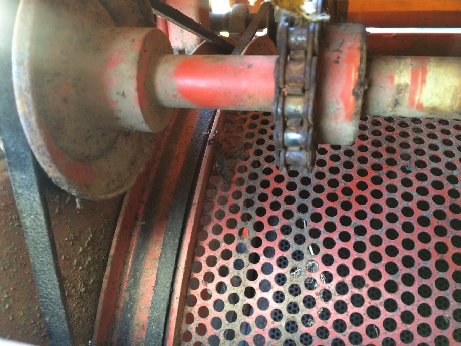 4173 EKKO Kartoffelwaschmaschine 1 m Trommel KLEINE