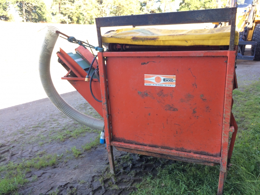 4173 EKKO Kartoffelwaschmaschine 1 m Trommel KLEINE