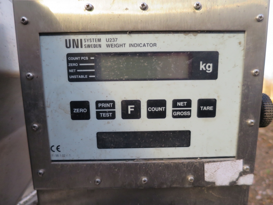 4179 Ekomatic Wiegeautomat Edelstahl