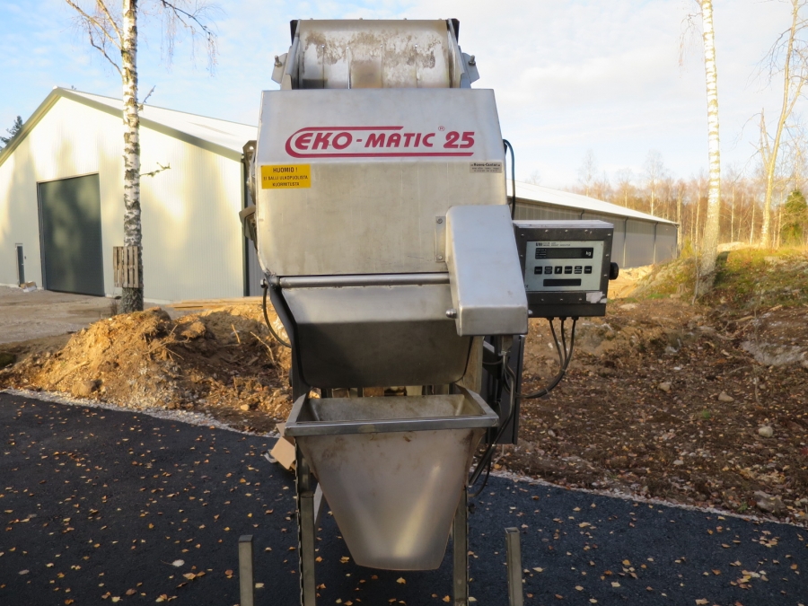 4179 Ekomatic Wiegeautomat Edelstahl