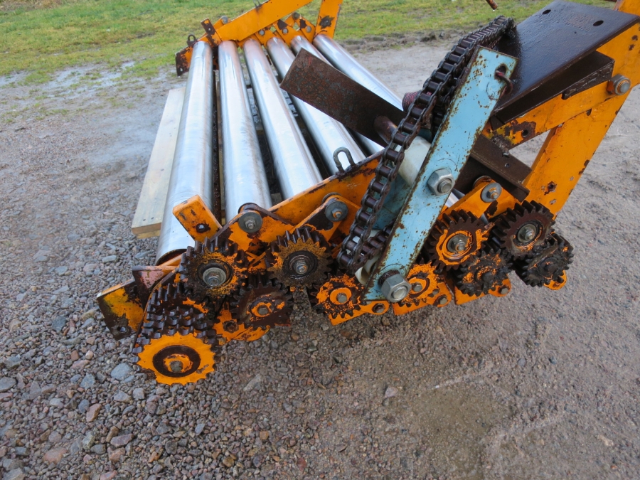 4214 Miedema roller cleaner module 6 roller 1600 mm width
