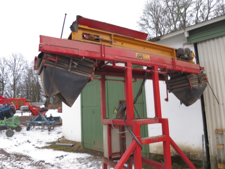 4270 Bijlsma Hercules dubbel storsäcksfyllare / lådfyllare