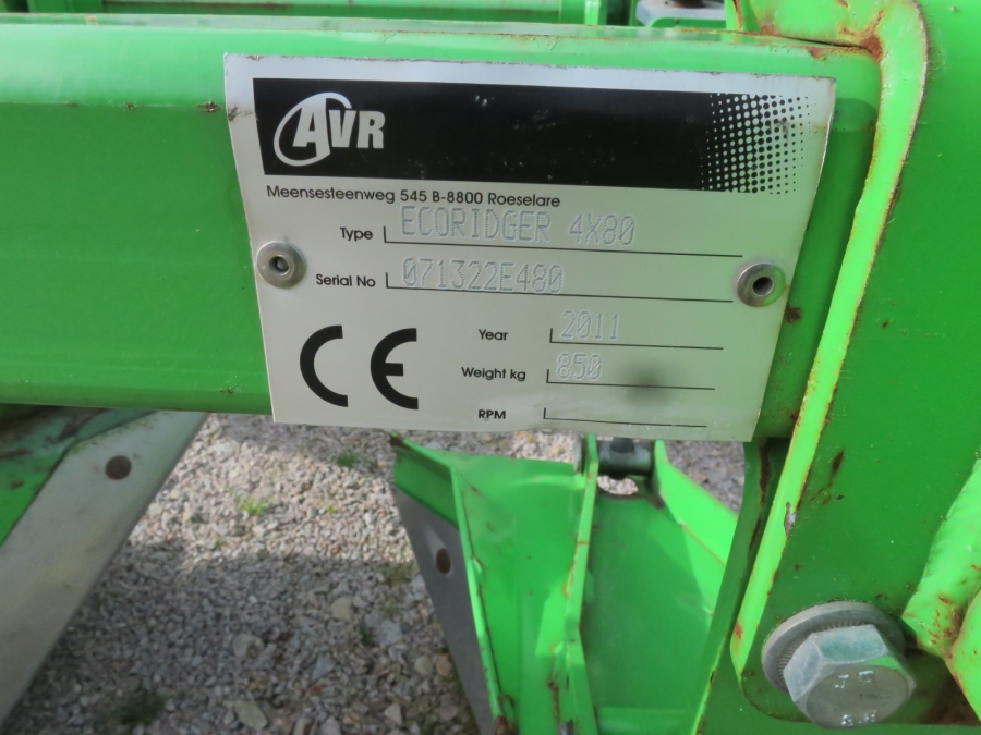 4283 AVR ecoridger kupformare 80 cm 4 rad