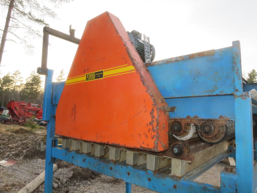 4292 EMVE felt drier table 1000 mm 8 roller