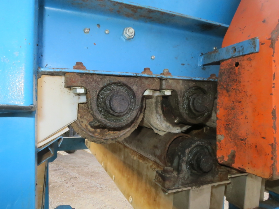 4292 EMVE felt drier table 1000 mm 8 roller