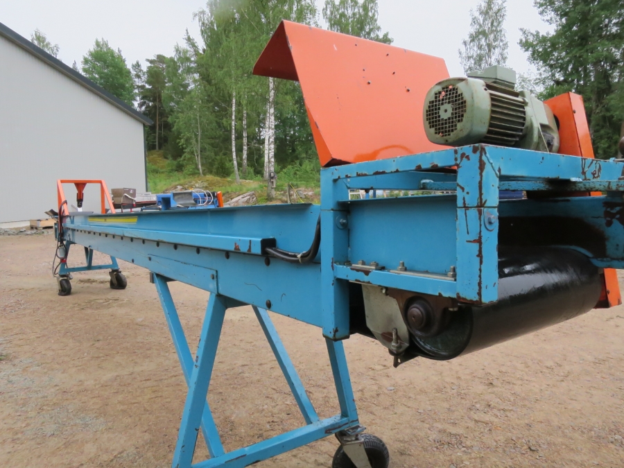 4366 EMVE plantransportör 8000x550 mm