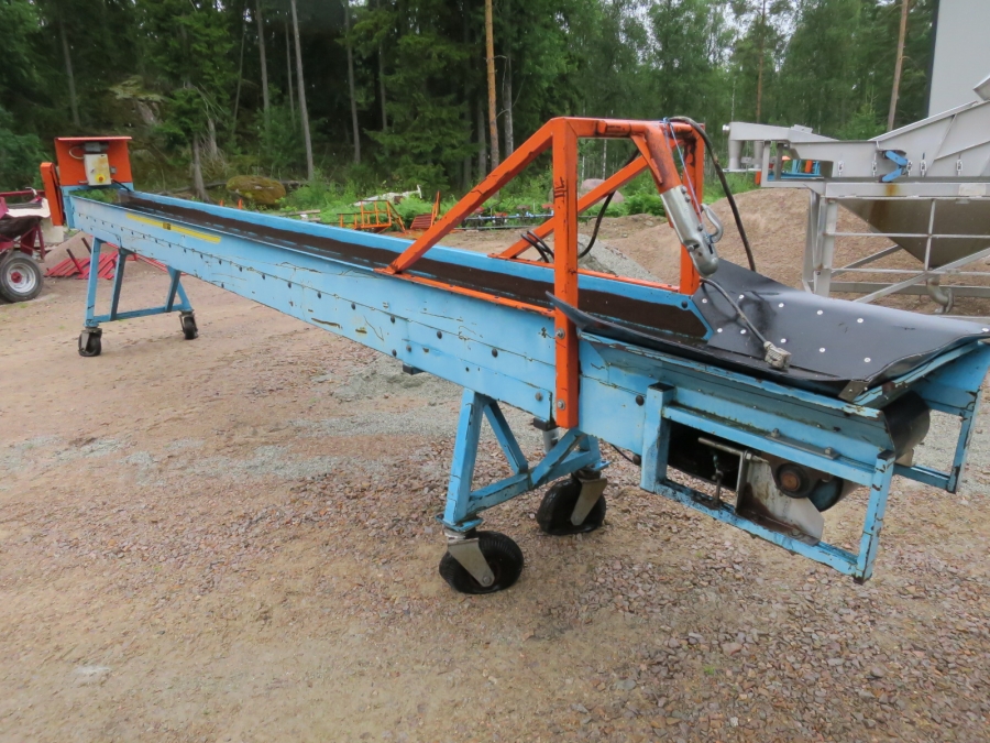 4366 EMVE plantransportör 8000x550 mm
