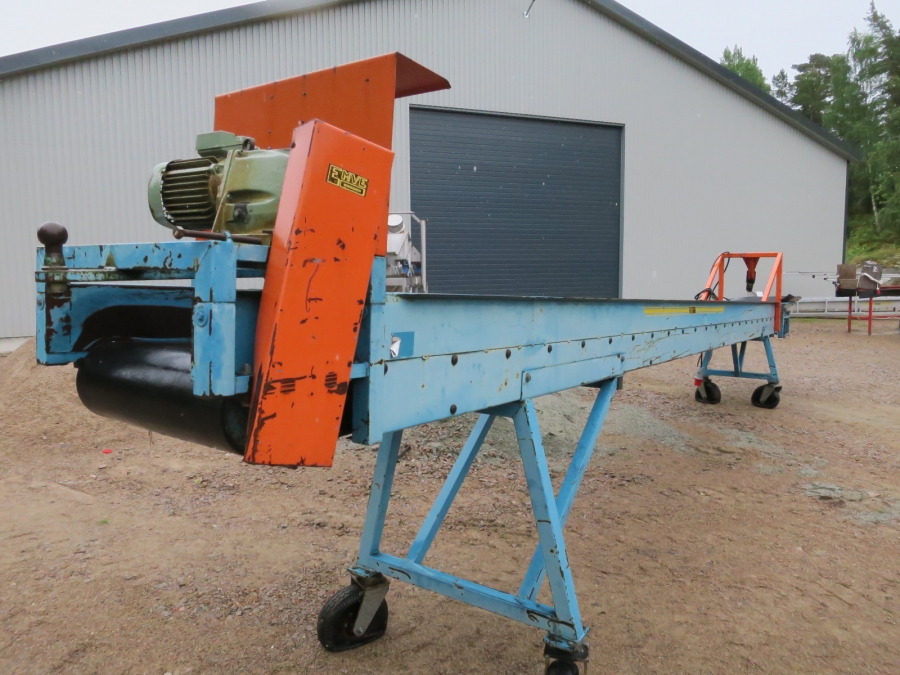 4366 EMVE plantransportör 8000x550 mm