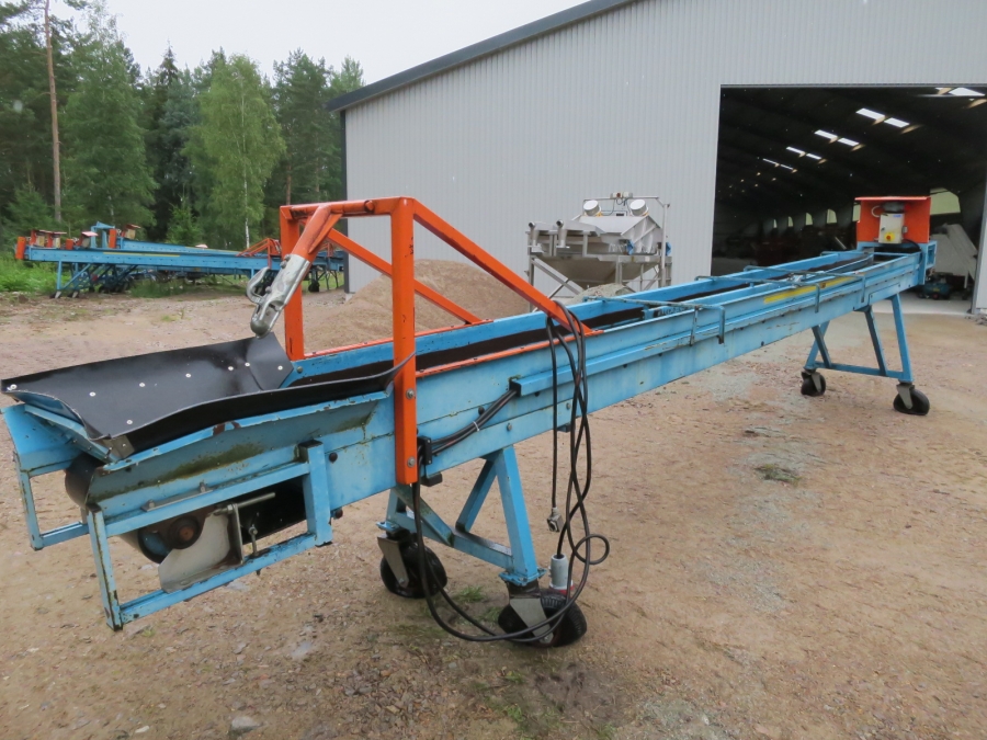 4366 EMVE plantransportör 8000x550 mm