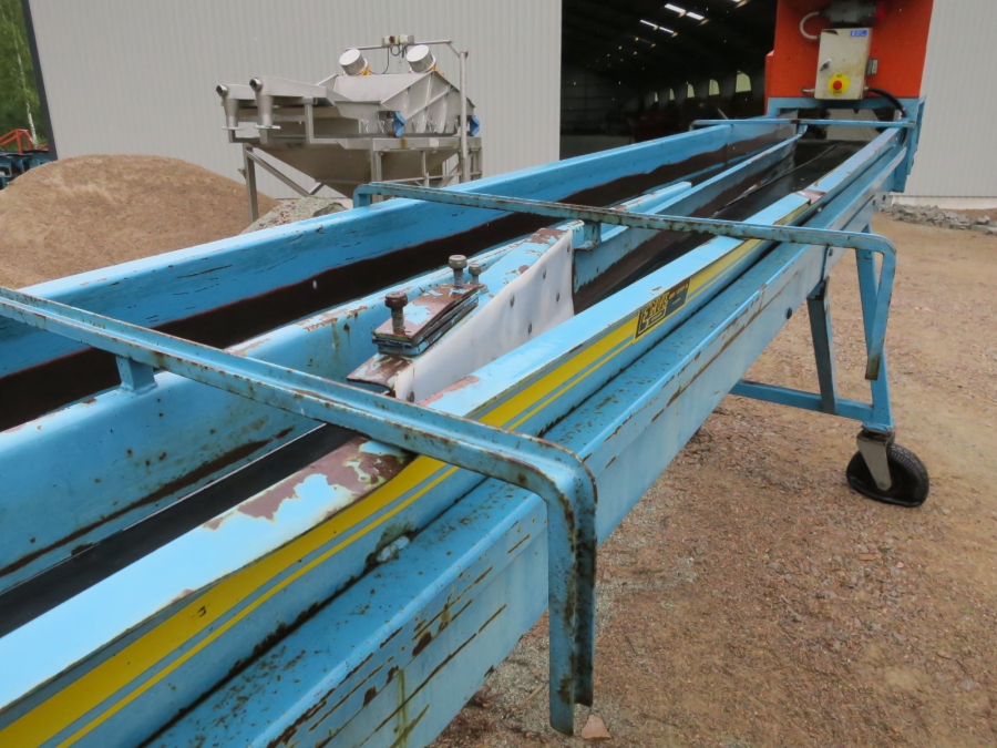 4366 EMVE plantransportör 8000x550 mm