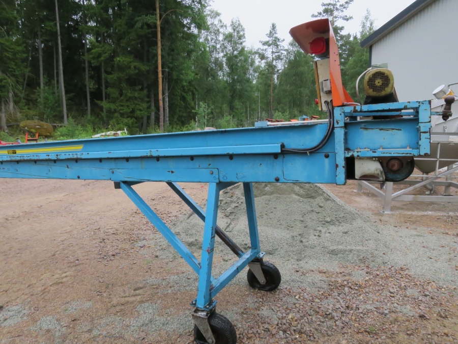 4366 EMVE plantransportör 8000x550 mm