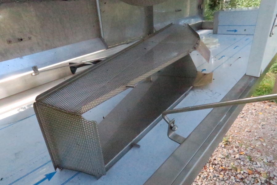 4397 X-stål potatistvätt NY Maskin 3000x900 mm trumma