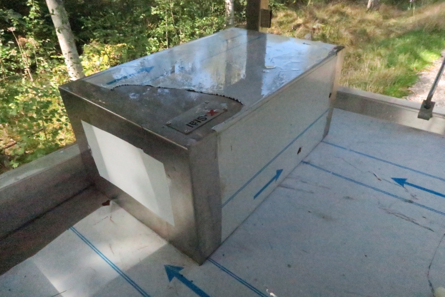 4397 X-stål potatistvätt NY Maskin 3000x900 mm trumma