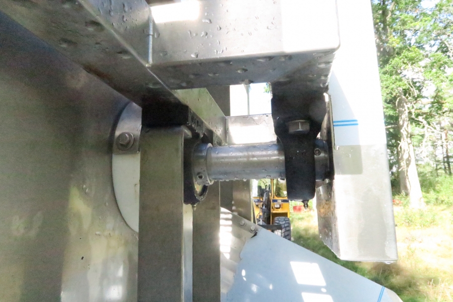 4397 X-stål potatistvätt NY Maskin 3000x900 mm trumma