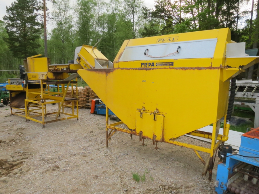 4418 TONG PEAL Waschlinie für Kartoffel und Gemüse