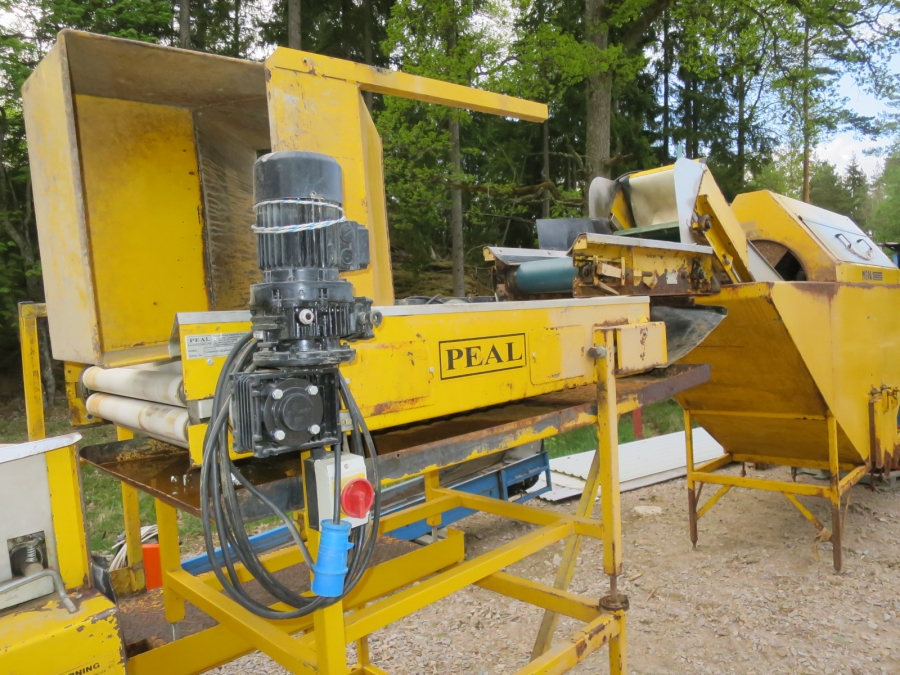 4418 TONG PEAL Waschlinie für Kartoffel und Gemüse