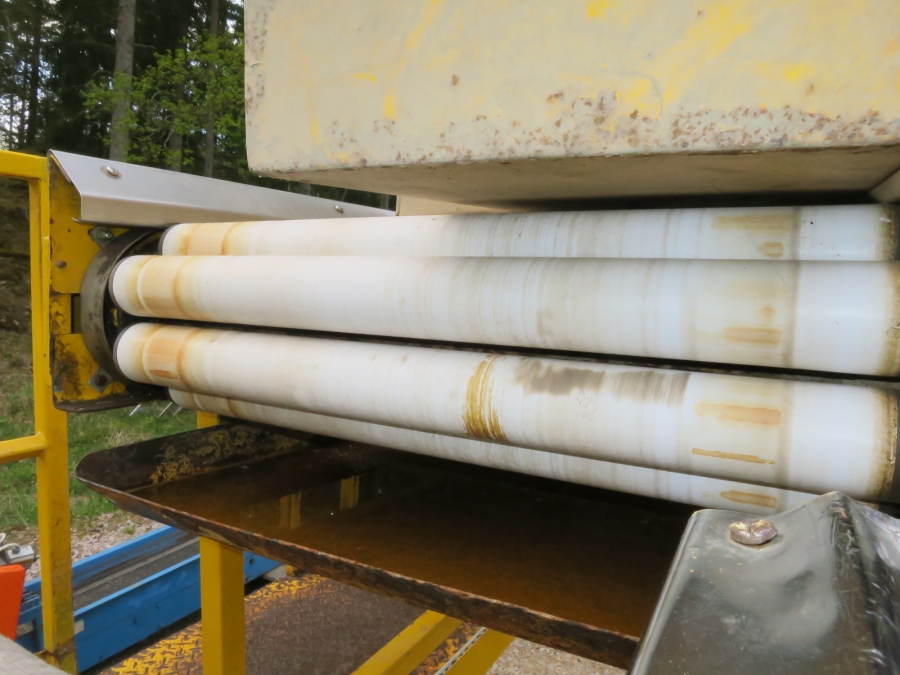 4418 TONG PEAL Waschlinie für Kartoffel und Gemüse