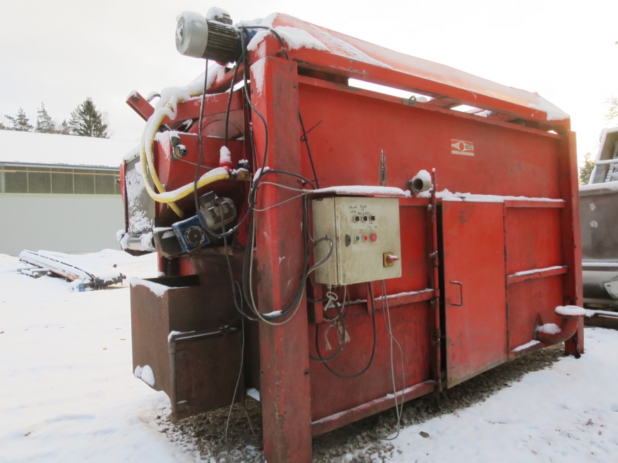 4437 EKKO Kartoffelwaschmaschine mit Hydraulische Trommel