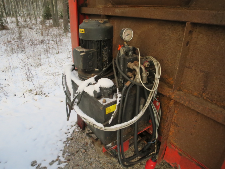 4437 EKKO Kartoffelwaschmaschine mit Hydraulische Trommel