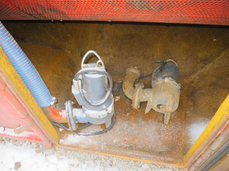 4437 EKKO Kartoffelwaschmaschine mit Hydraulische Trommel