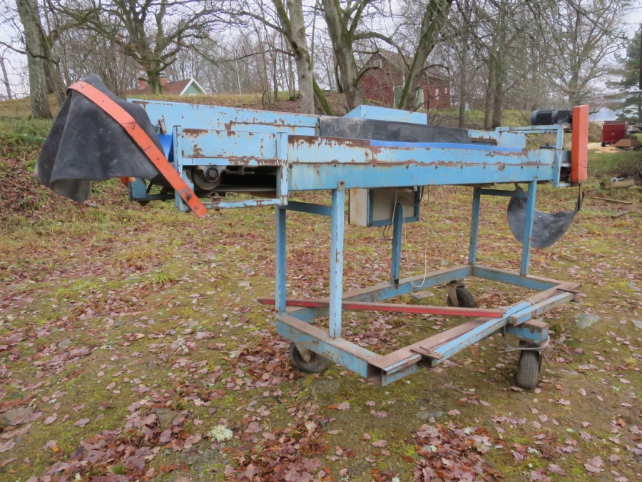 4445 Miedema receiving hopper with EMVE screen grader