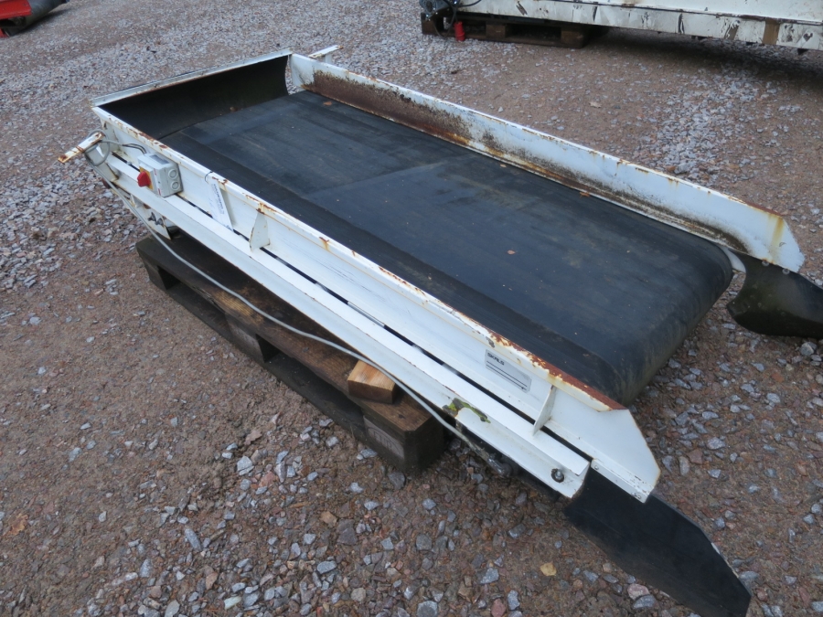 4483 SKALS plantransportör trummotor 1750x750 mm
