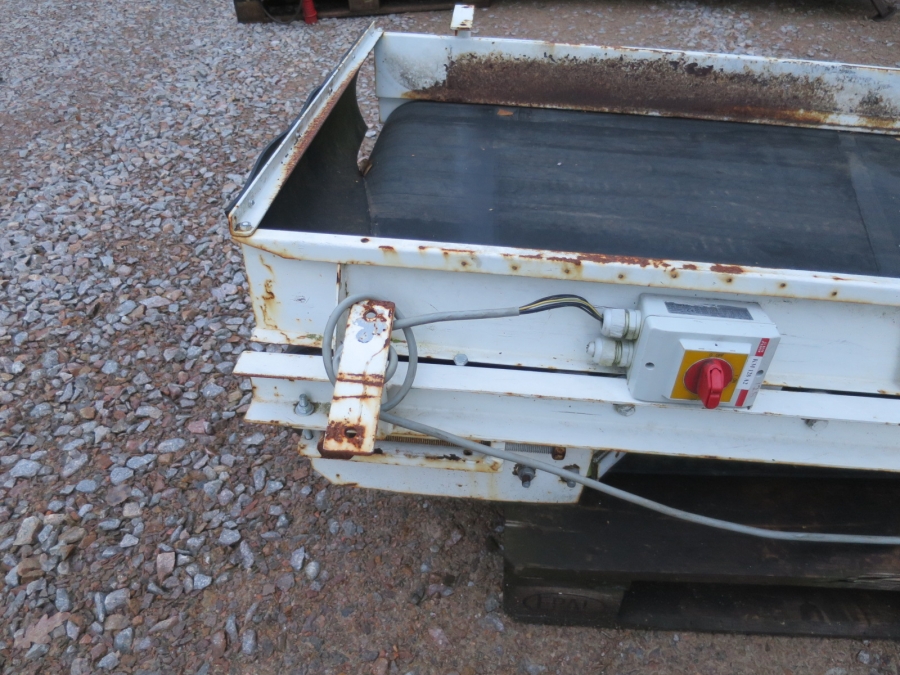 4483 SKALS plantransportör trummotor 1750x750 mm