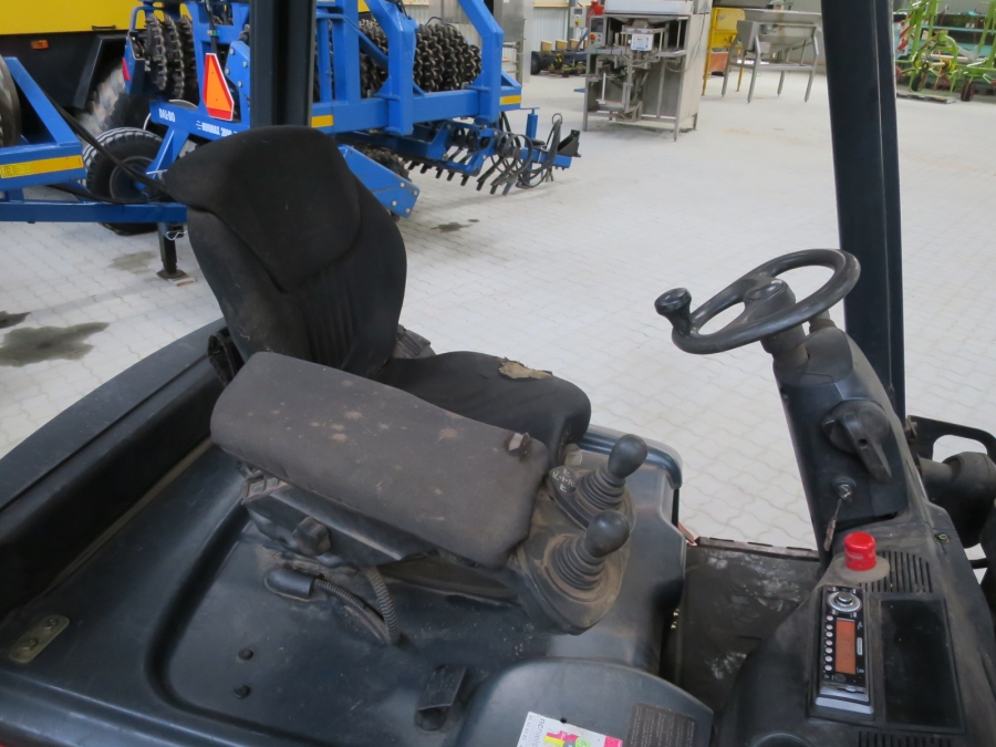 4555 Linde E20 Gabelstapler E20 mit Rotator Kistenkipper