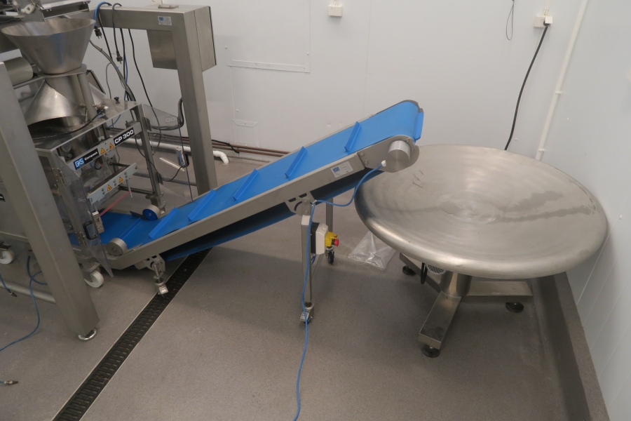4593 GKS complete packaging line with vertical bagger, weigher etc