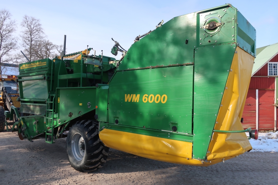 4738 WM 6000 potatisupptagare 6 ton tank