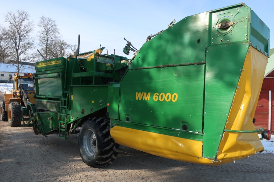 4738 WM 6000 potatisupptagare 6 ton tank