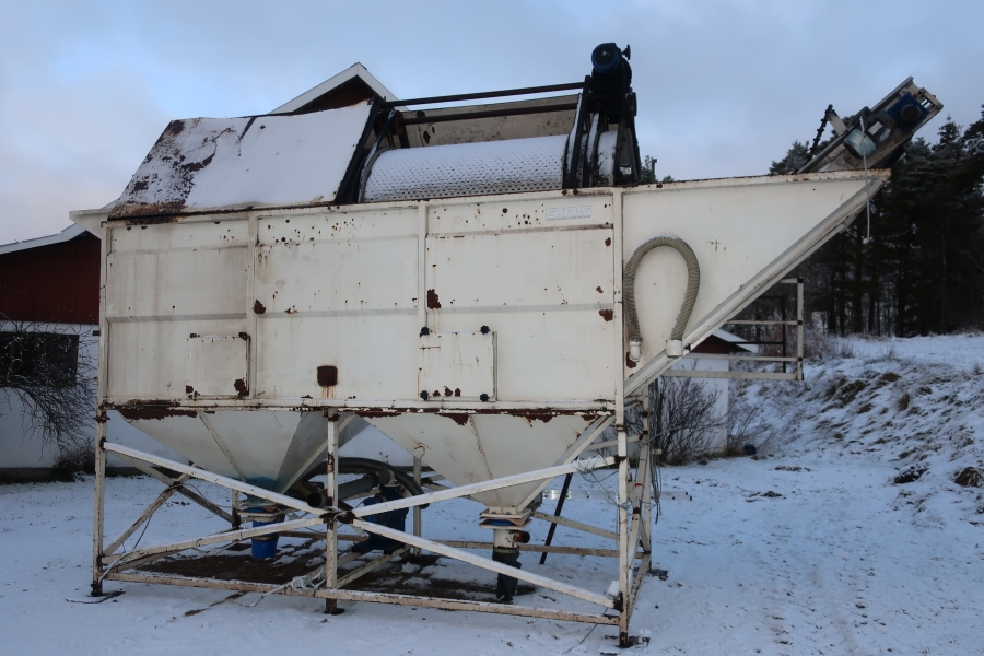 4746 SKALS Kartoffelwaschmaschine 4 m Trommel