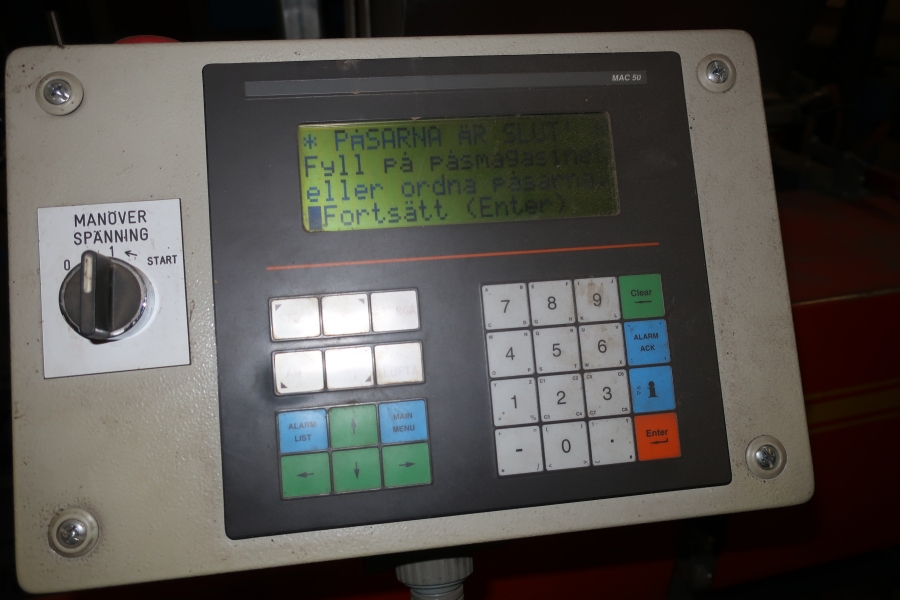 4785 NEWTEC 2012B with EMVE BE5000 paper bagger