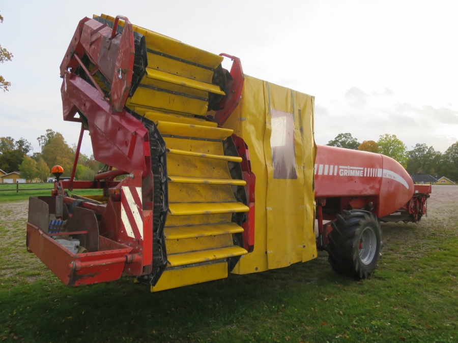 4894 Grimme GZ1700 2 Reihe Kartoffelroder mit elevator