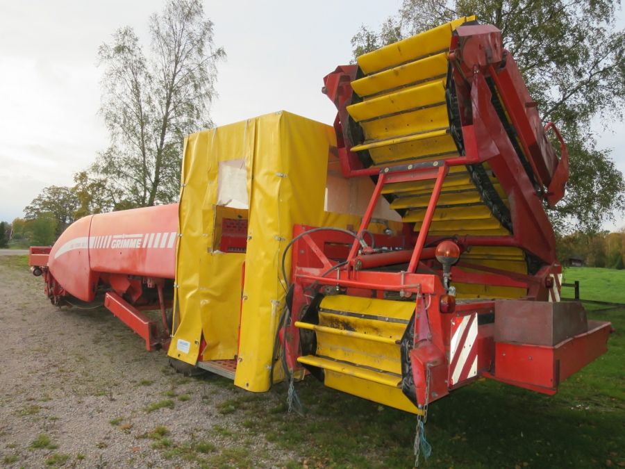 4894 Grimme GZ1700 2 Reihe Kartoffelroder mit elevator