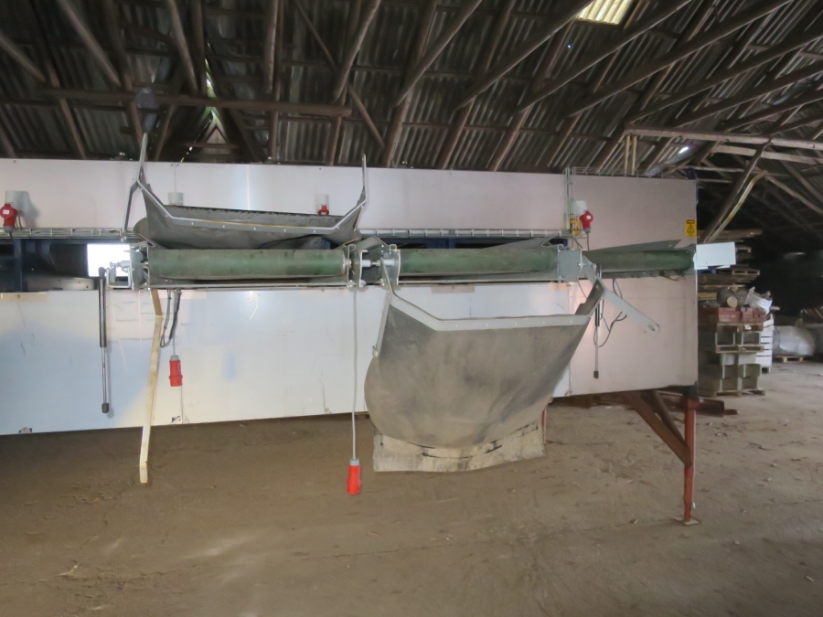 4965 WYMA rollergrader / lift roller sizer for potato / onion