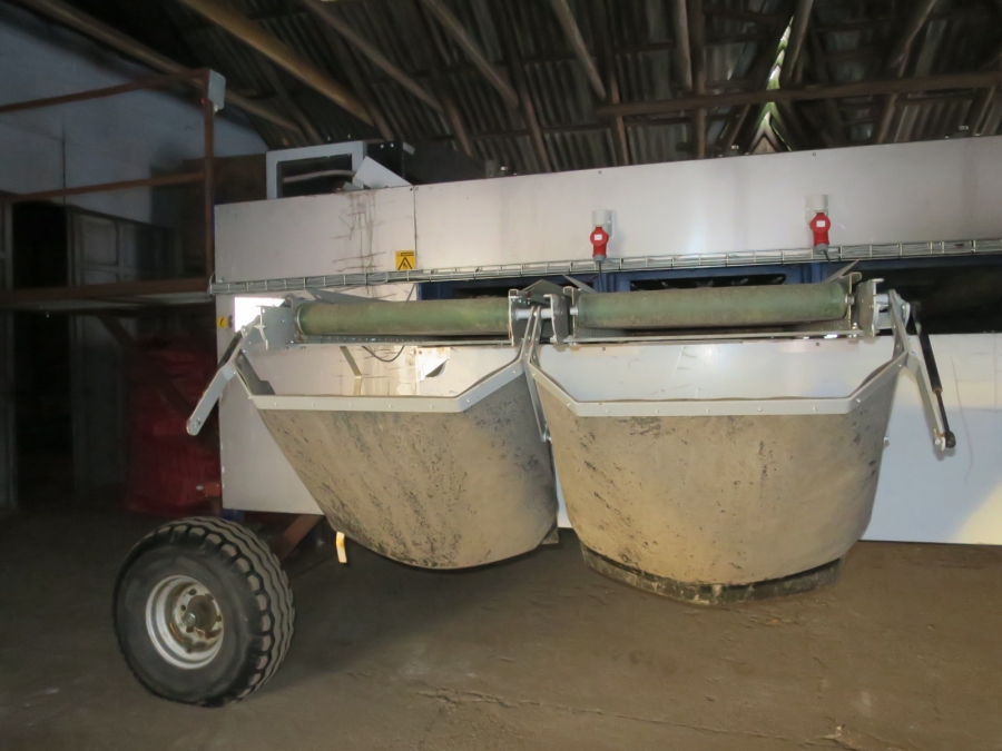4965 WYMA rollergrader / lift roller sizer for potato / onion