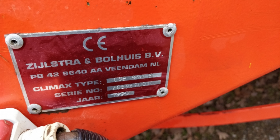 5042 Climax avlastarbord 840-E till potatis