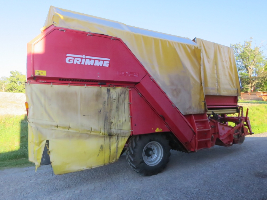 5092 Grimme SE75-40 potatisupptagare