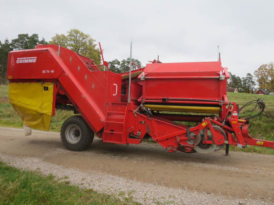 5285 Grimme SE 75-40 potato harvester