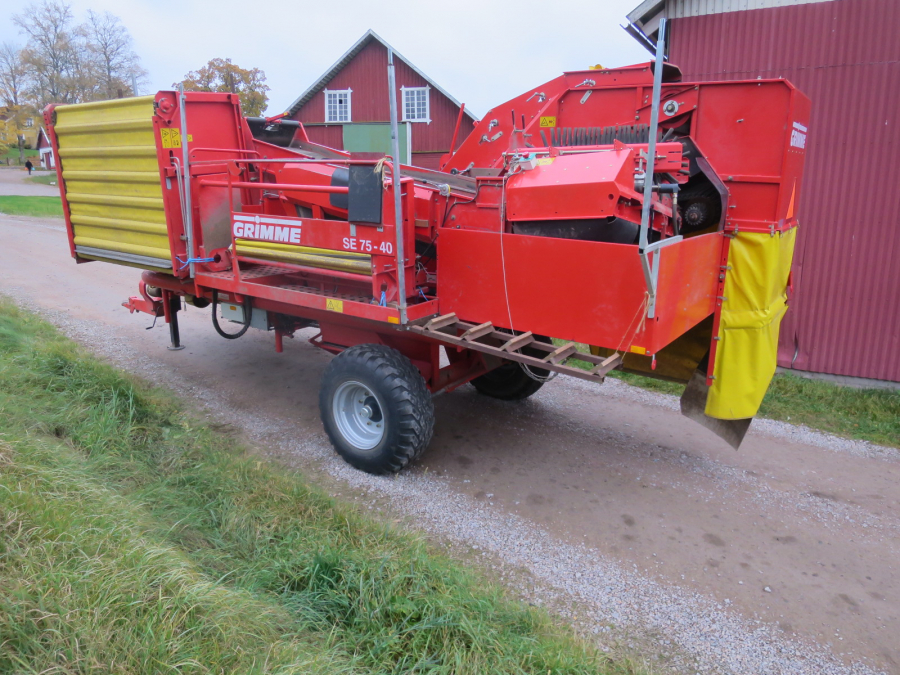 5285 Grimme SE 75-40 potato harvester