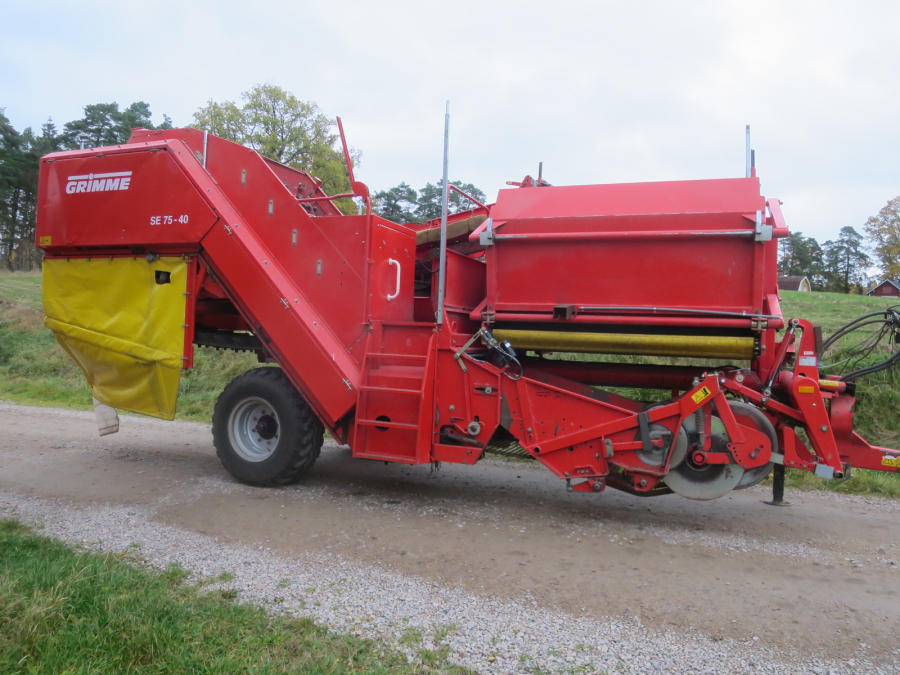 5285 Grimme SE 75-40 potato harvester